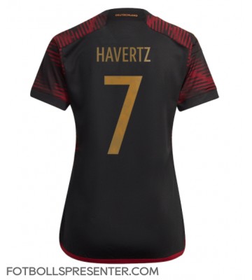Tyskland Kai Havertz #7 Borta Matchtröja Dam VM 2022 Kortärmad